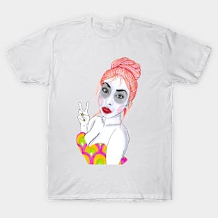 Ginger Hair Cute Girl T-Shirt